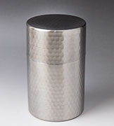 Stainless steel tea canister