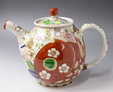 handpainted sakura teapot