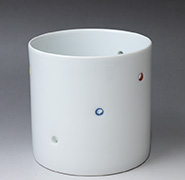 Arita porcelain rock glass