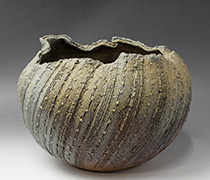 Bizen large vase /object by Shibuta Toshiaki