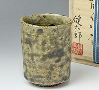 Aokaratsu guinomi by Umeda Kentaro