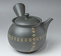 Impressed Flower teapot by Teruyuki 305 ml